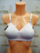 Rrp £270 Hana Body Shaping Mesh Bras (White)