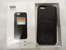 Rrp £1200 Sena Handcrafted Leather Snap On Wallet Cases For Iphone 6 And 6S Plus