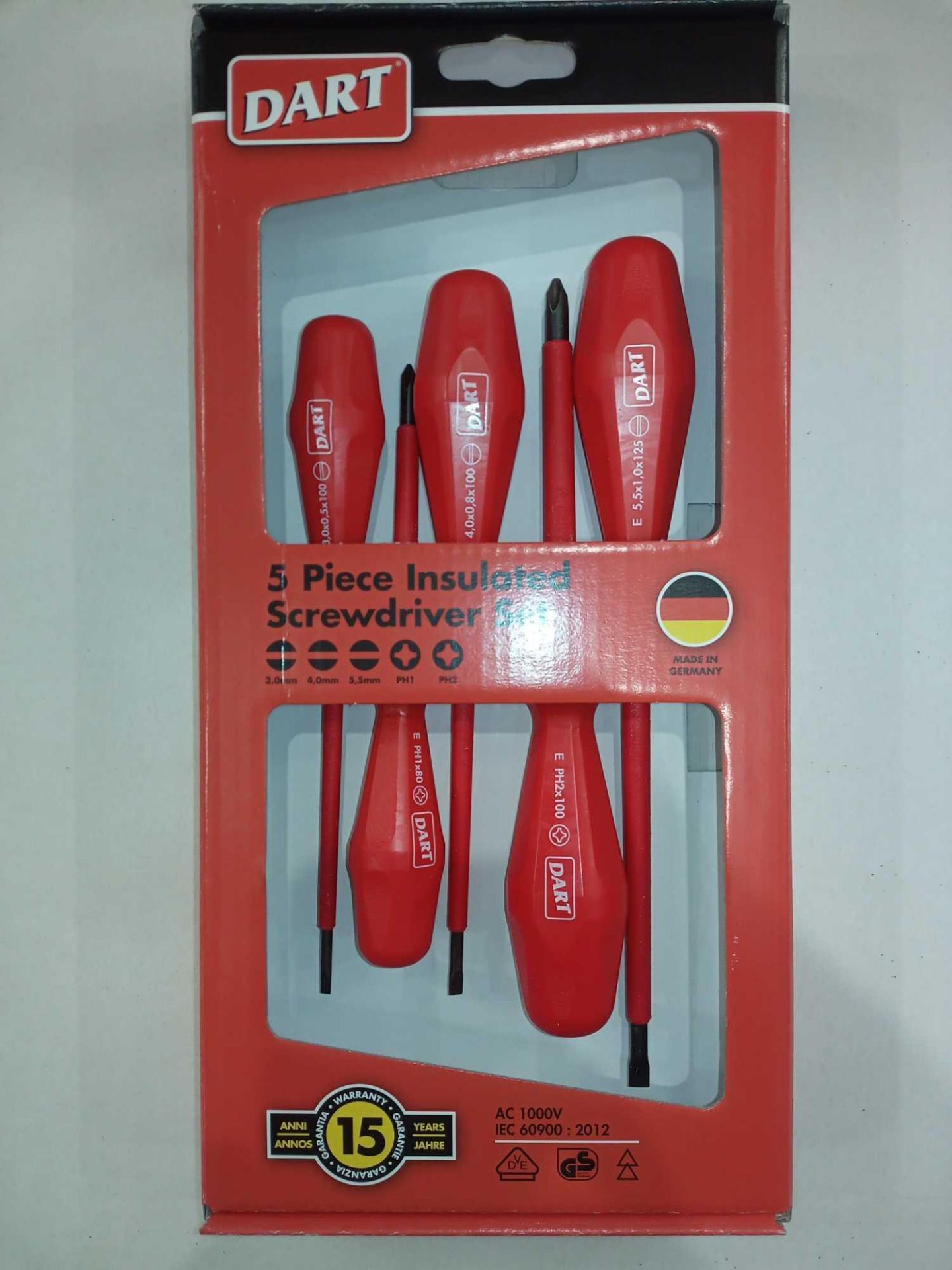 Rrp £150 Brand New 5 Piece Insulated Screwdriver Sets - Image 2 of 2