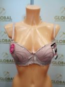 Rrp £270 Lot To Contain 3 Brand New Packs Of 6 Hana Body Shaping Lace Bras (Pink) 1350