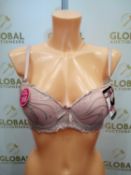 Rrp £270 Lot To Contain 3 Brand New Packs Of 6 Hana Body Shaping Lace Bras (Pink) 1350
