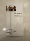 Rrp £360 Cliquefie Selfie Sticks