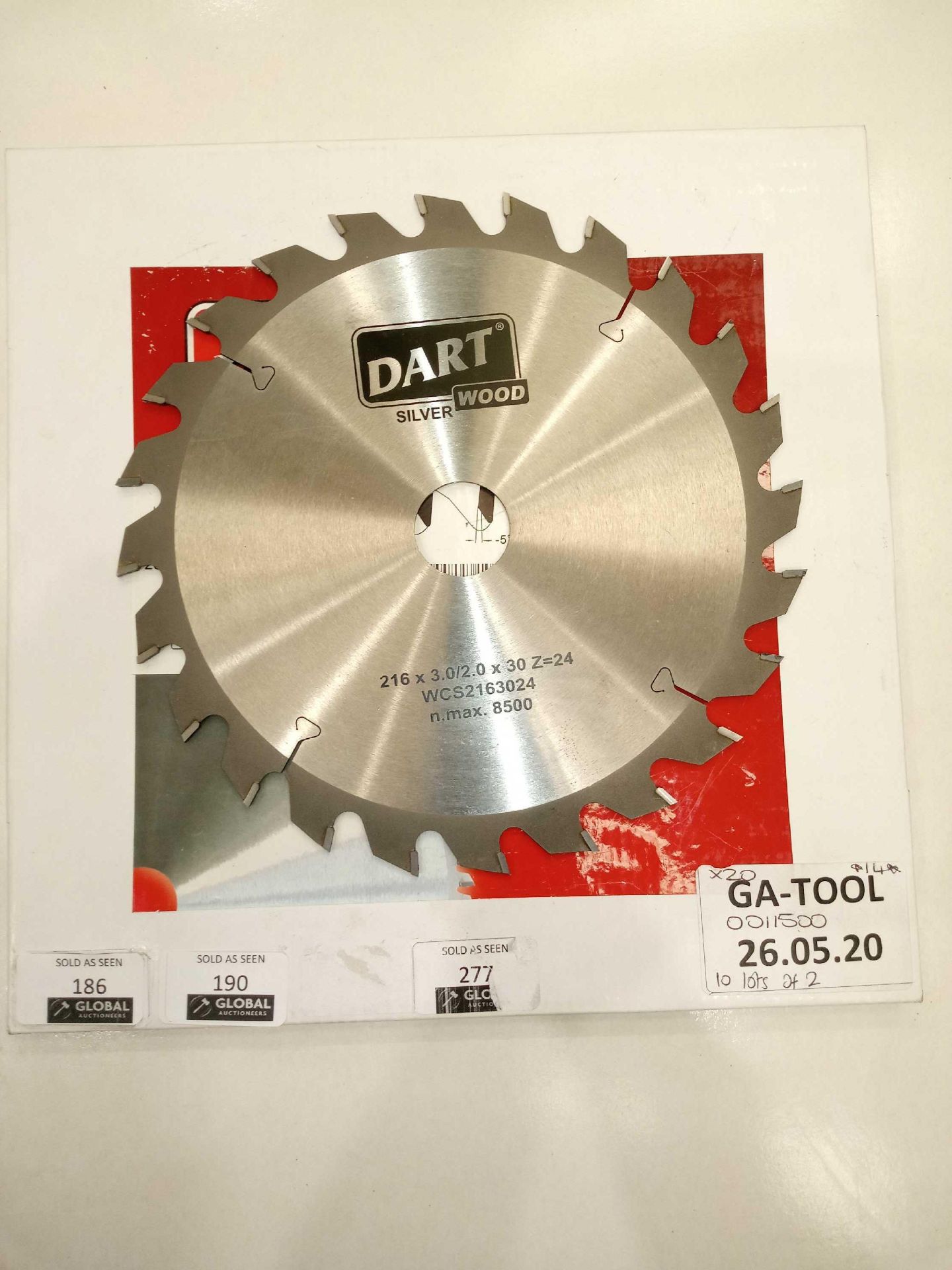 RRP £230 Wood Cutting Saw Blades - Image 2 of 2