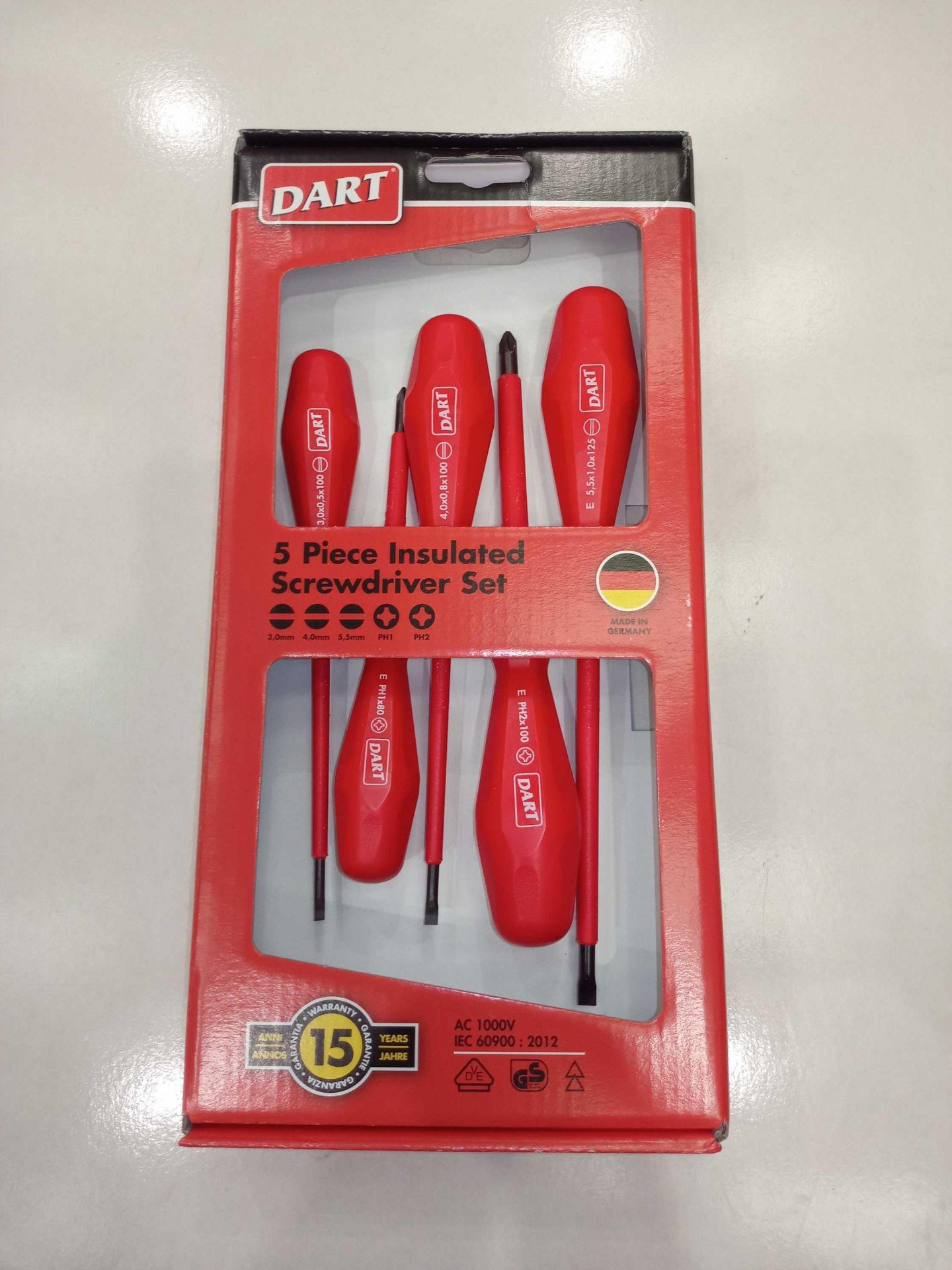 Rrp £150 Brand New 5 Piece Insulated Screwdriver Sets