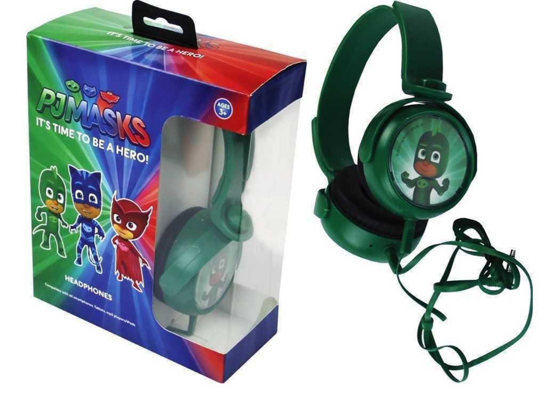 Rrp £200 Brand New Pjmasks Gekko Headphones - Image 2 of 2