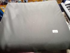 Rrp £80. Unboxed Gardenista Sunbed Cushion - Grey
