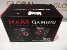 Rrp £65 Boxed Mars Gaming Ms1 Multimedia Speaker