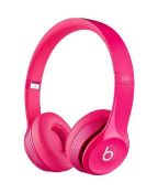 Rrp £150 Boxed Pink Beats Solo 2 Headphones
