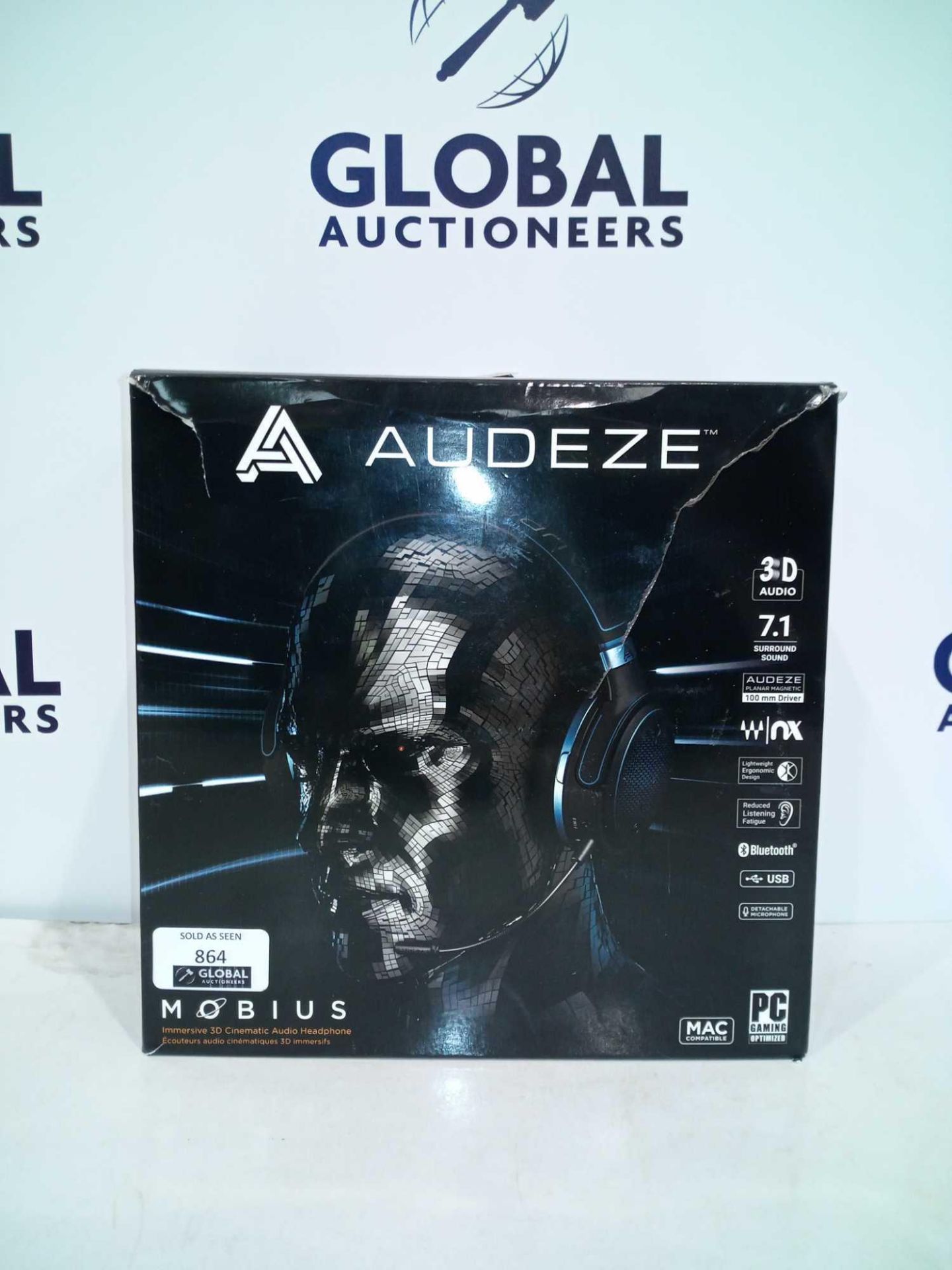 Rrp £400 Boxed Audeze Möbius Gaming Headset