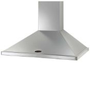 RRP £150. Boxed Designer Stainless Steel Cooker Hood.