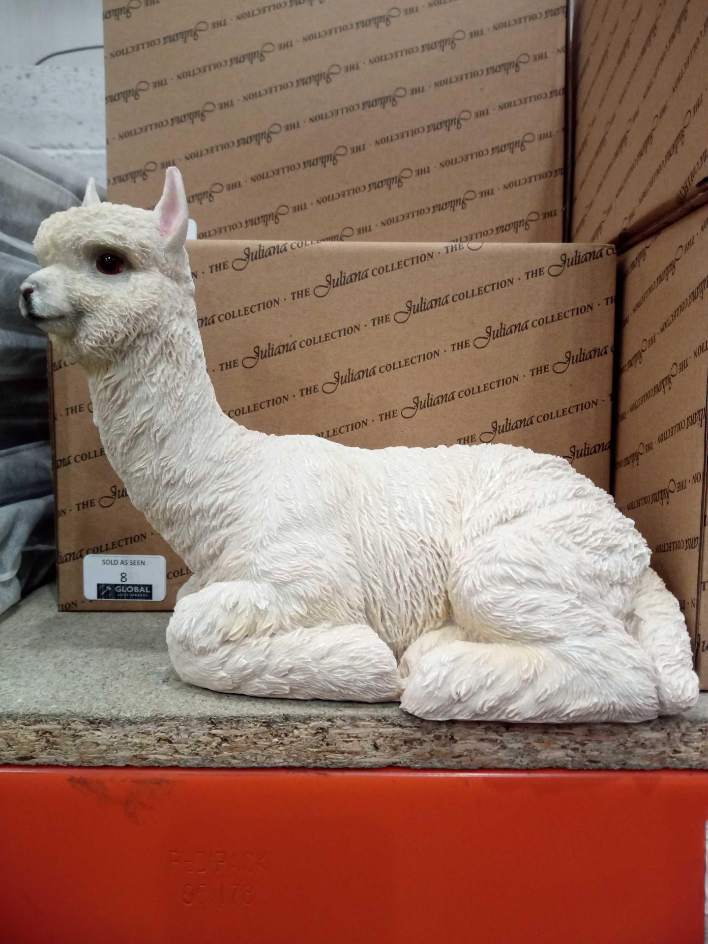 RRP £60. The Juliana Collection Naturecraft Resin Llama Figurine.