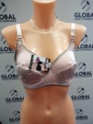 Combined Rrp £240 Lot To Contain 24 Hana Biege 1508 Ladies Bra