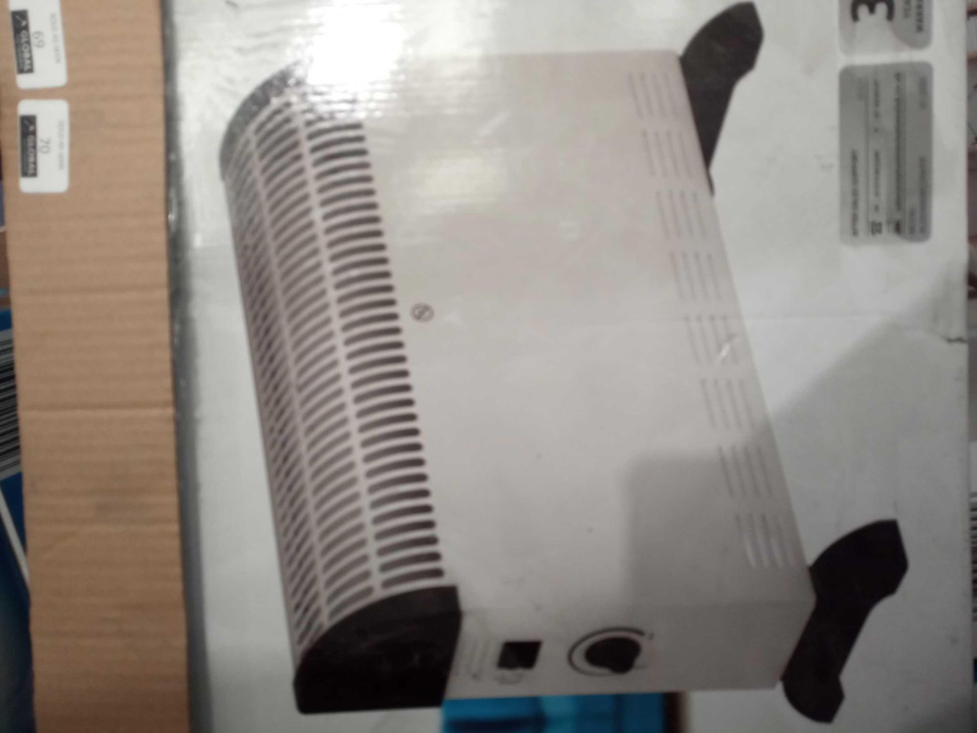 Combined RRP £100. Lot To Contain 5 Boxed Easy Home Compact And Portable Convector Heaters