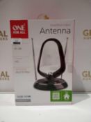 Rrp £50 Boxed Amplified Indoor Antenna 4G/Lte Filter