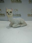 Rrp £60. Boxed Naturecraft Resin Llama Figurine.