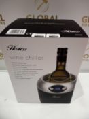 Rrp £80 Boxed Hostess Single Bottle Wine Chiller