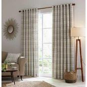 Rrp £80. Packaged Helena Springfield Harriet Lined Curtains.