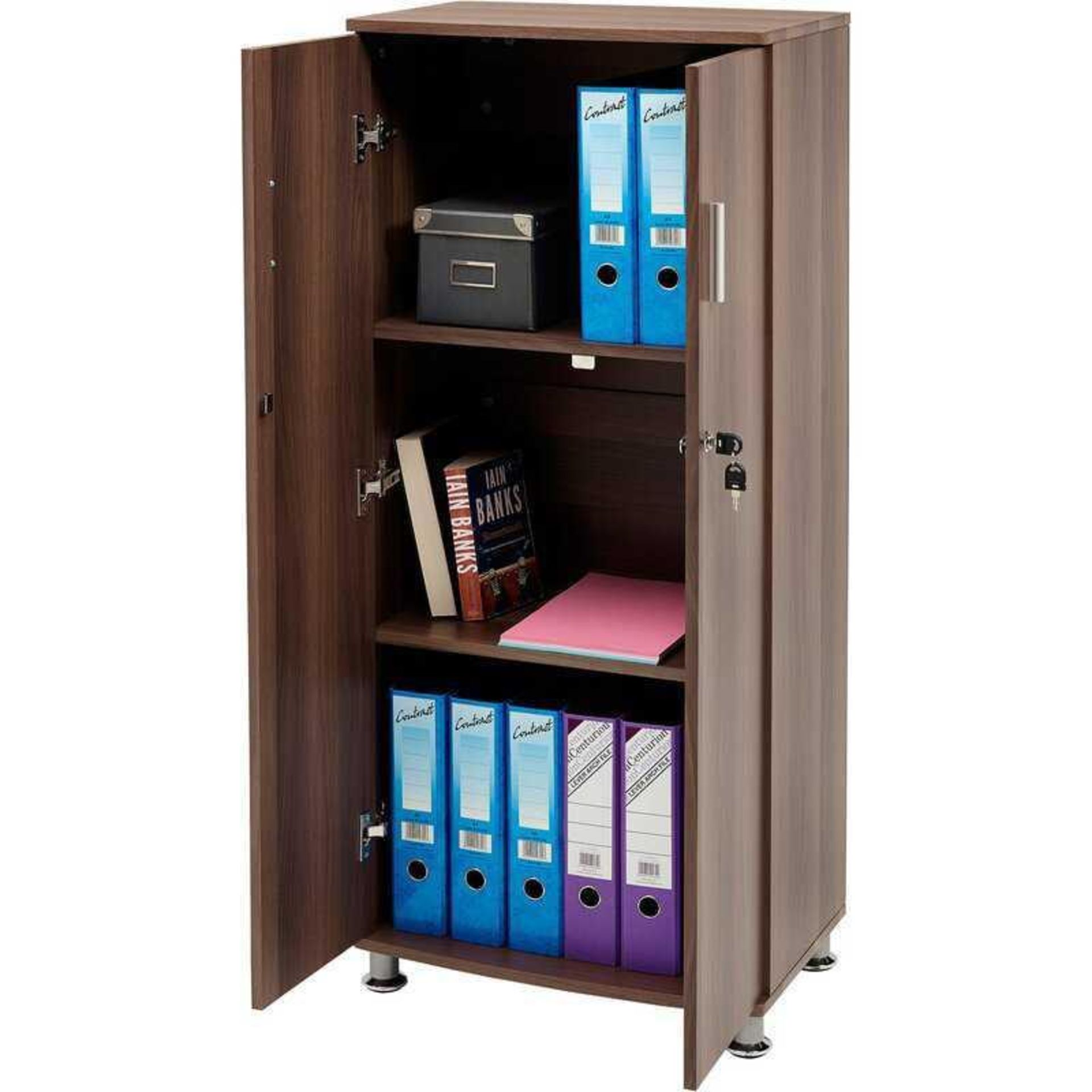 Rrp £95 Anguilla 2 Door Storage Cabinet