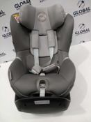 RRP £300 Cybex Sirona S I-Size In-Car Children'S At Grey Safety Seat With Fixation Base