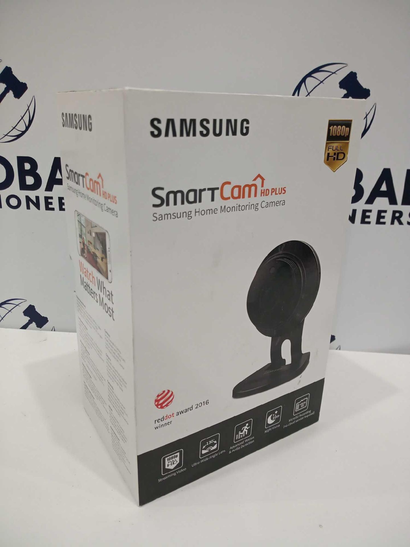 RRP £140 Boxed Samsung Snh-V6414Bn Hd Plus Ultra Wide Angle Lens Samsung Home Monitoring Smart Came - Image 2 of 2