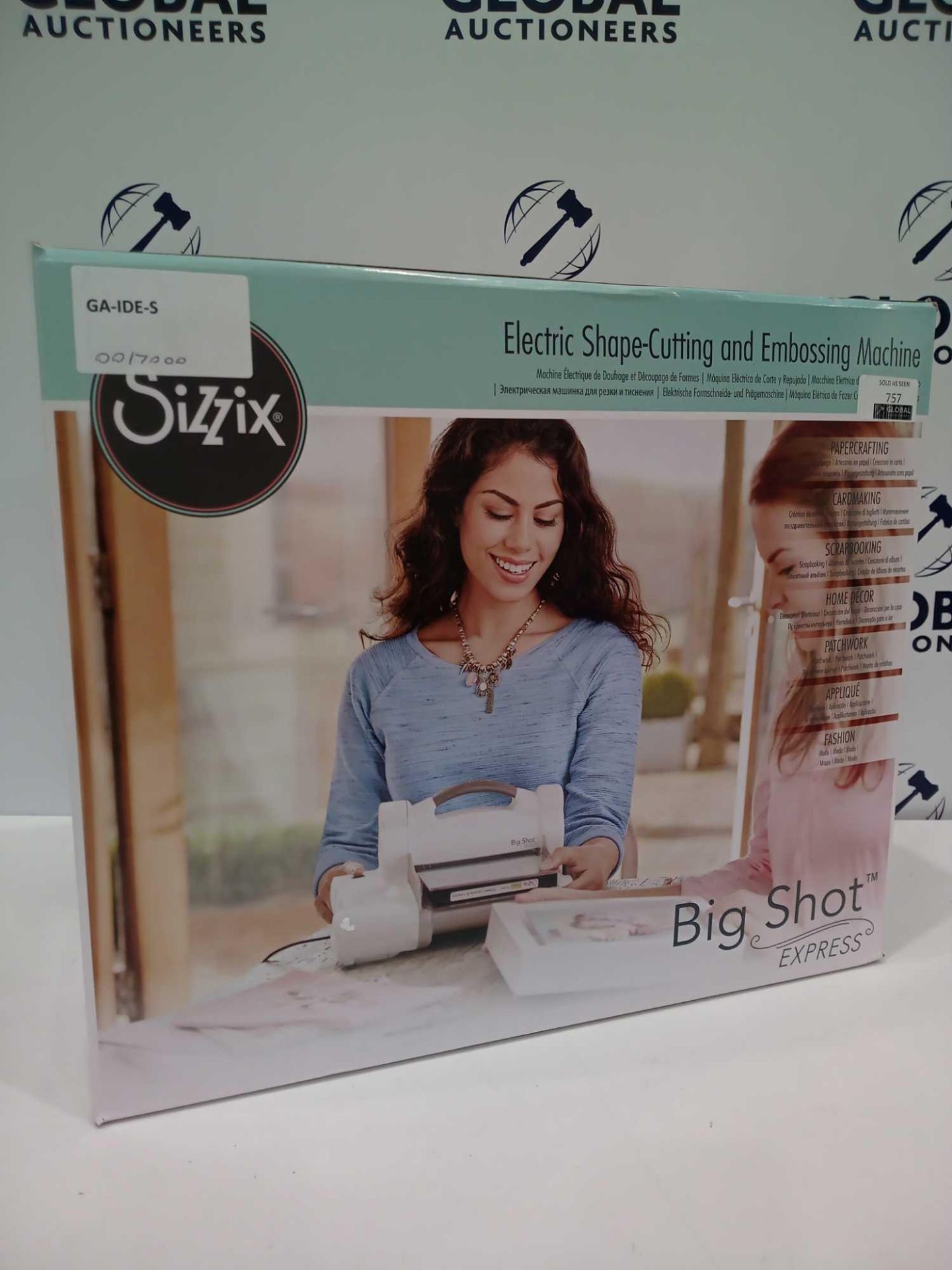 RRP 170 Boxed Sizzix Big Shot Express Electric Shape Cutting And Bossing Machine