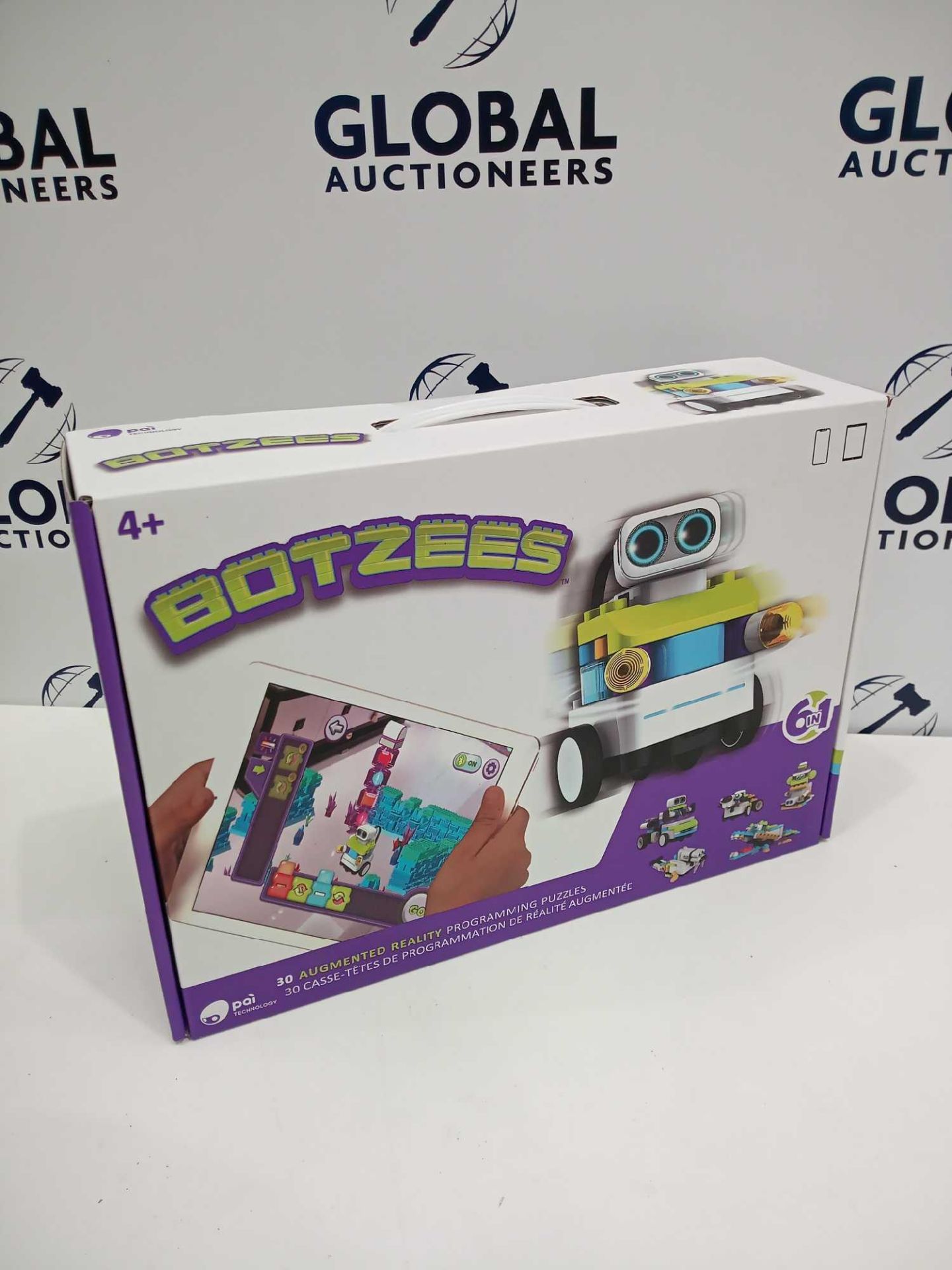 Rrp £120 Botzees Augmented Reality Programmable Robot With 30Th Programming Puzzles