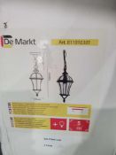 RRP £50 Boxed De Markt Black Designer Ceiling Light