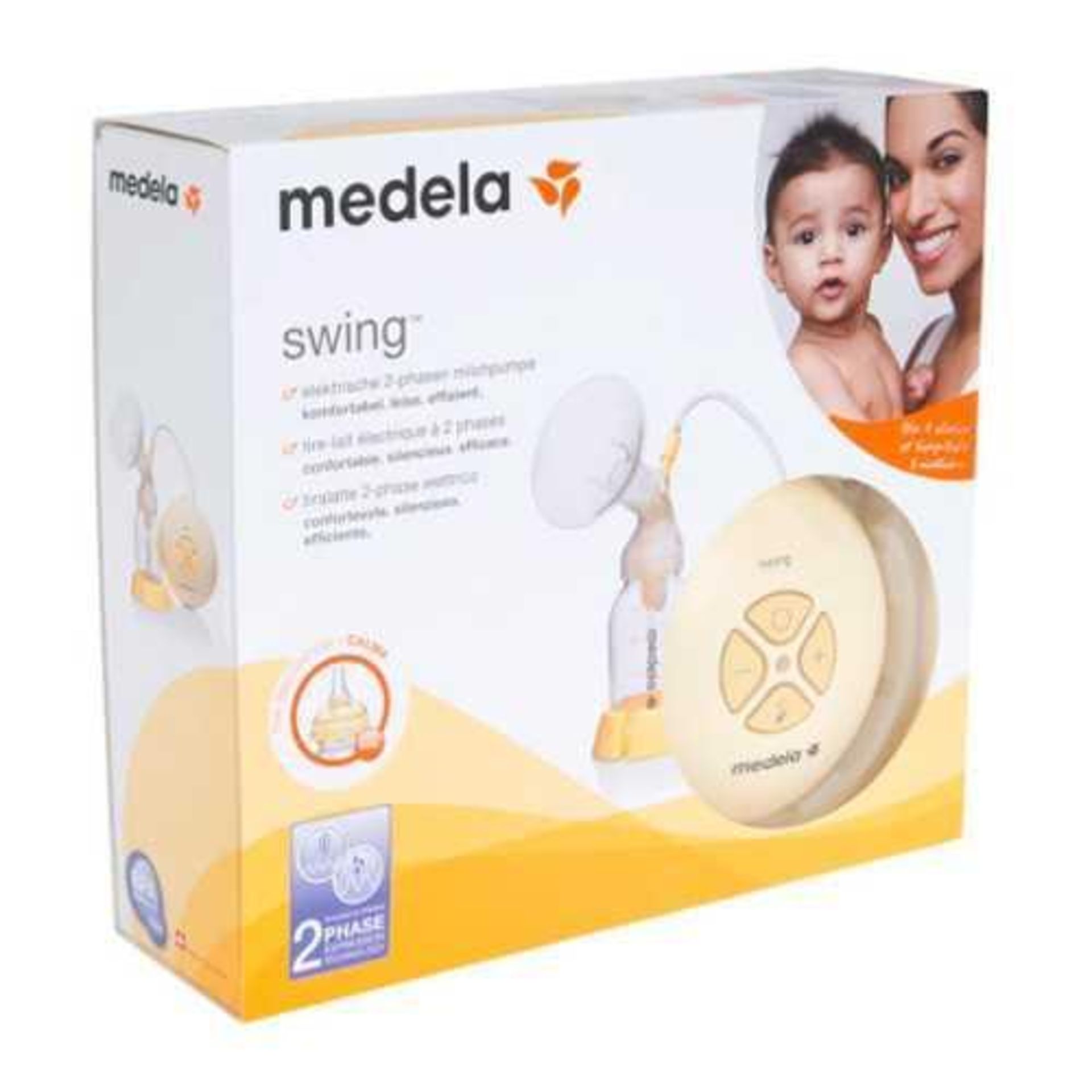 RRP £120 Boxed Medela Swing Original Two Phases Single Electric Breast Pump