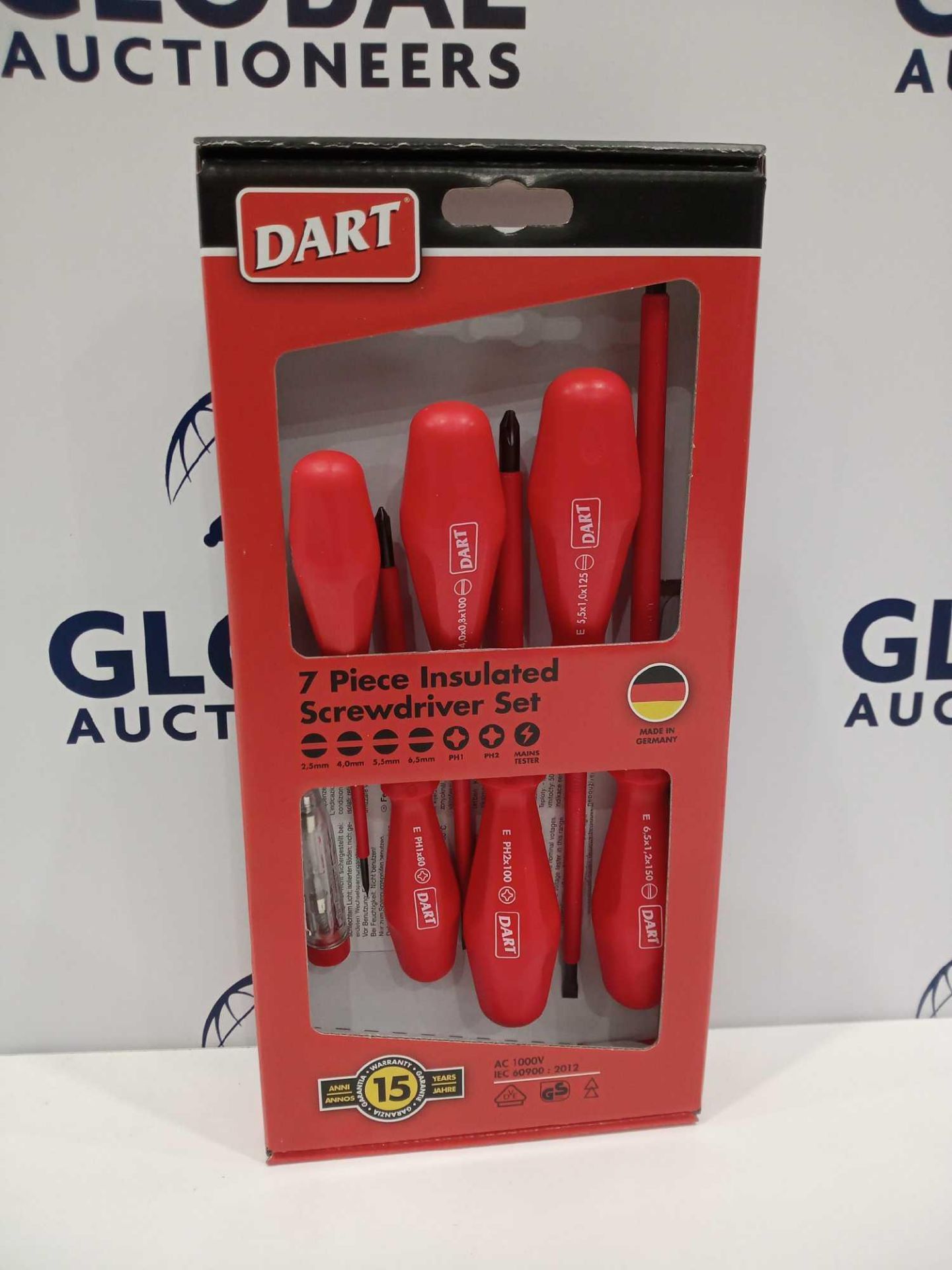 RRP £35 Each Boxed Brand New 7 Piece Insulated Screwdriver Set - Image 2 of 2