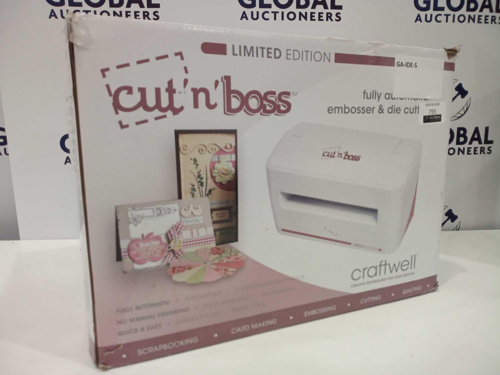 RRP £300 Limited Edition Cut N Boss All In One Embosser And Die Cutter - Image 2 of 2