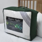 Rip £80 Bagged Dreamy Nights By Cascade Home King-Size Duck Feather And Down Duvet