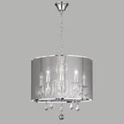 RRP £380 5-Light Drum Chandelier Style Ceiling Lights
