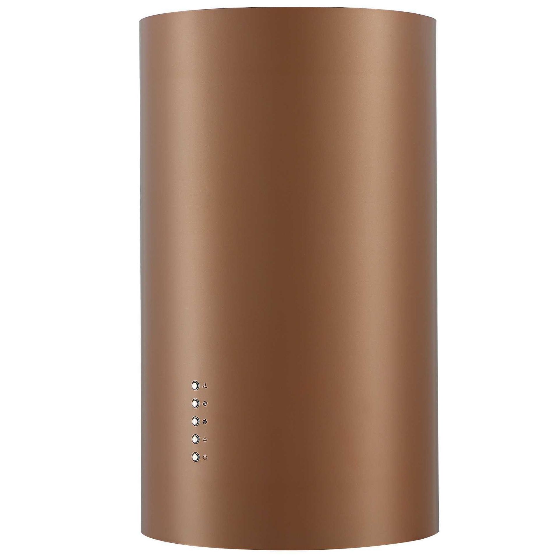 RRP £100 Boxed Cylinder Kitchen Extraction Fan In Copper Colour