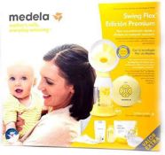 RRP £140 Boxed Medela Swing Flex Premium Edition Electric 2-Phase Breast Pump