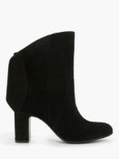 RRP £60 Boxed Pair Of Ladies Size 6 Black Suede At Siera Boots