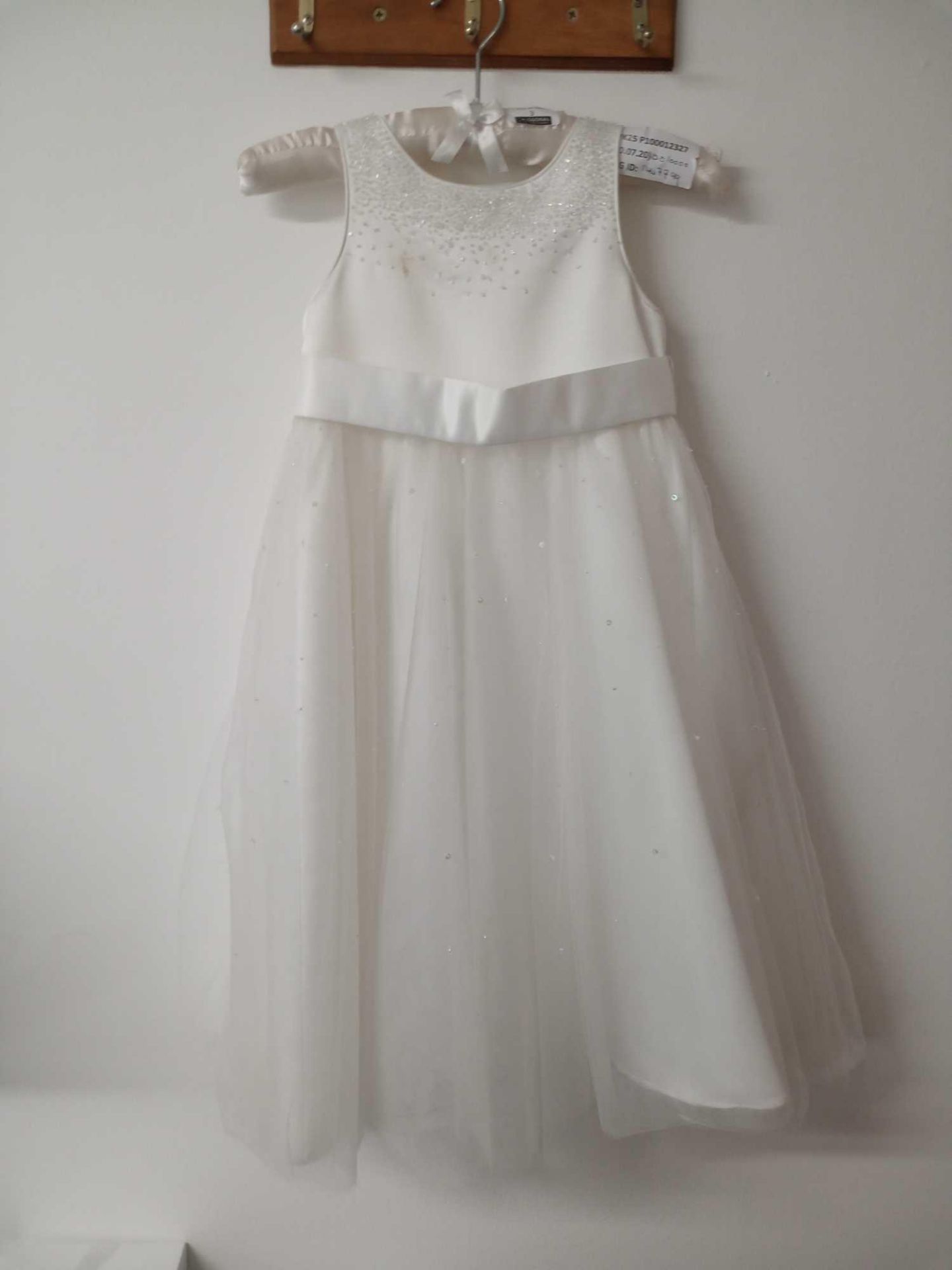 RRP £100 John Lewis Childrens Ivory Fairy Bridal Dress Age 5years