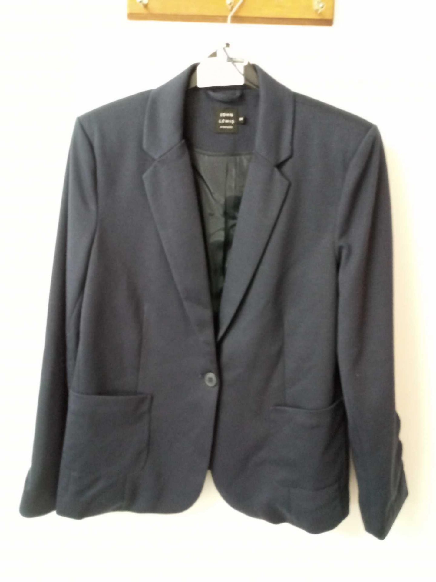 RRP £85 John Lewis Navy Jacket Size 14