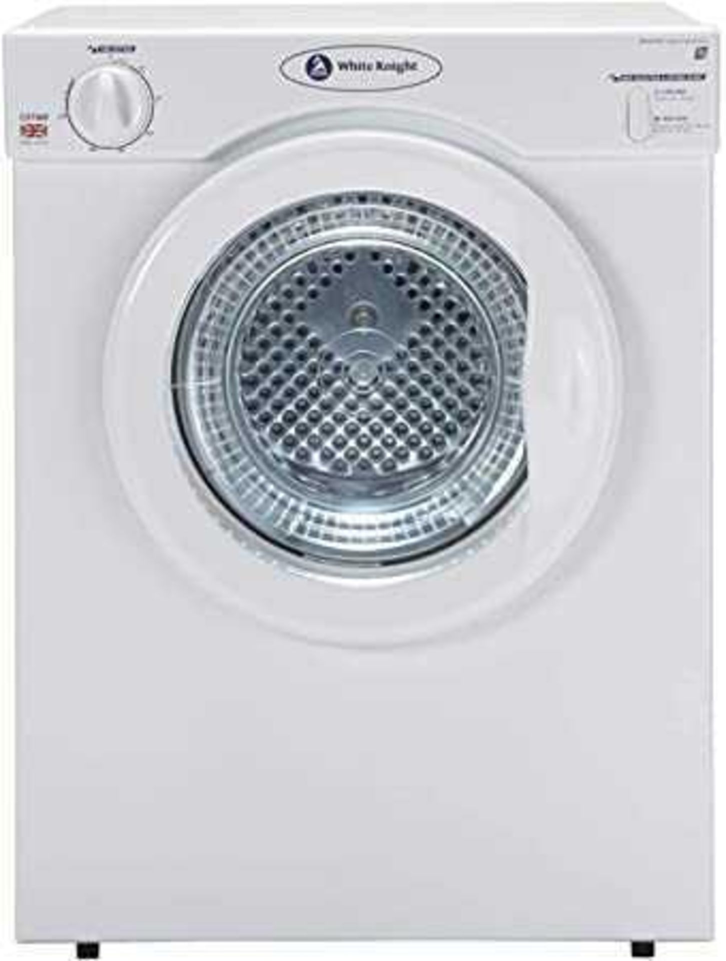 Rrp £180 Boxed Grade B White Knight Compact Dryer