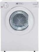 Rrp £180 Boxed Grade B White Knight C37Aw Compact 3Kg Uni Directional Tumble Dryer(Appraisals