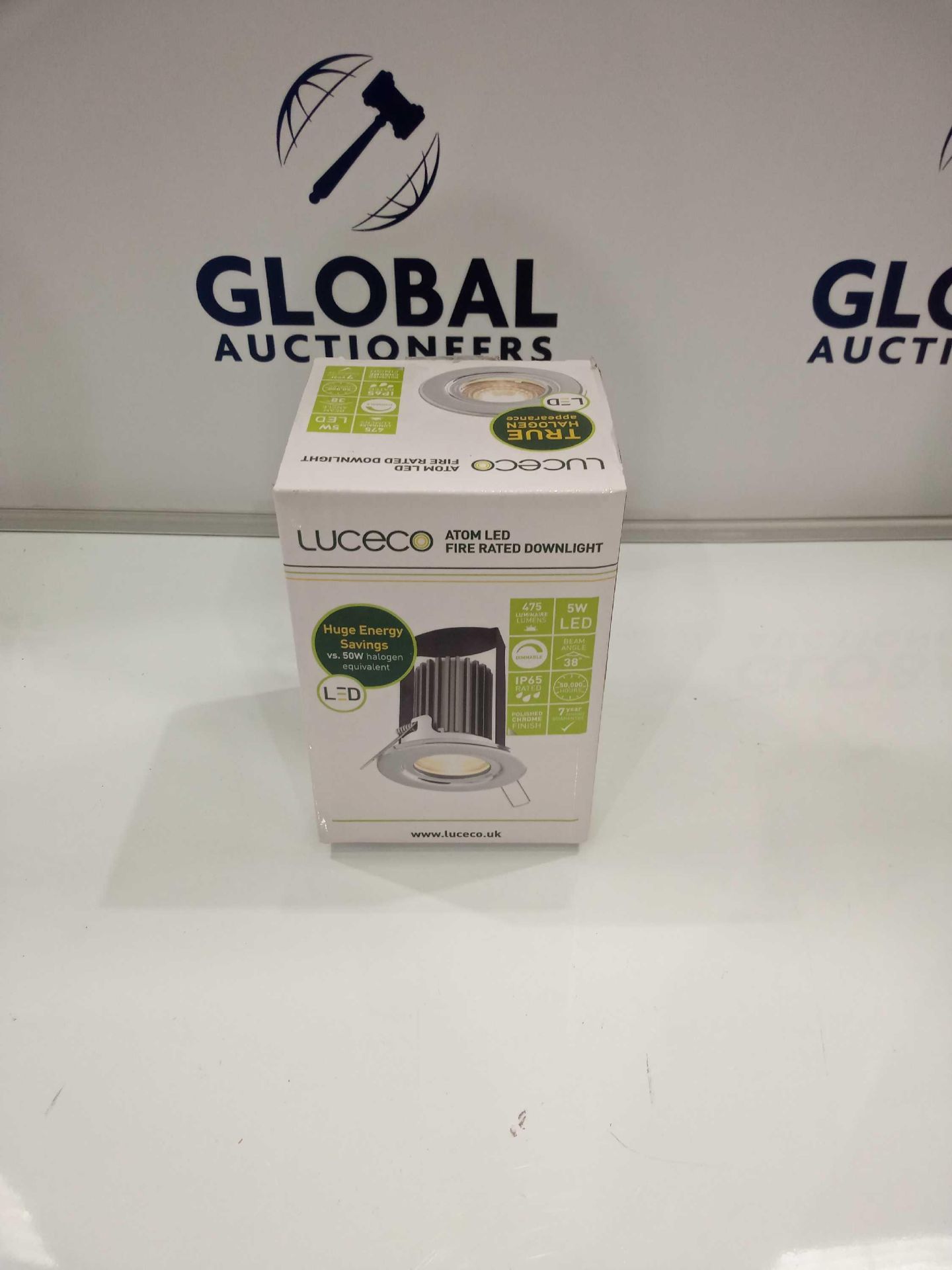 Rrp £220 Brand New Luceco Fire Rated Downlights