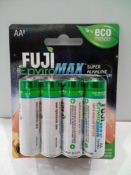 Rrp £66 Brand New Packs Of Fuji Aa Batteries
