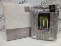 Combined RRP £110 Lot To Contain 2 Assorted Pairs Of Curtains