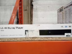 Rrp £150 Boxed Lg 4K Blu-Ray Player