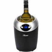 Rrp £80 Boxed Hostess Hw01Mb Single Wine Chiller