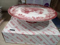 Rrp £80 Boxed Spode Designer Cake Stand