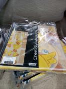 Combined Rrp £120 Lot To Contain 8 Cheeky Duck Shower Curtains