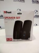 RRP £70 Trust Speaker Set For Pc And Laptop