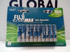 Rrp £98 Brand New Packs Of Fuji Aaa Batteries