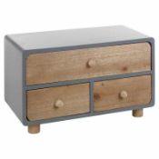Rrp £50 3 Drawer Chest