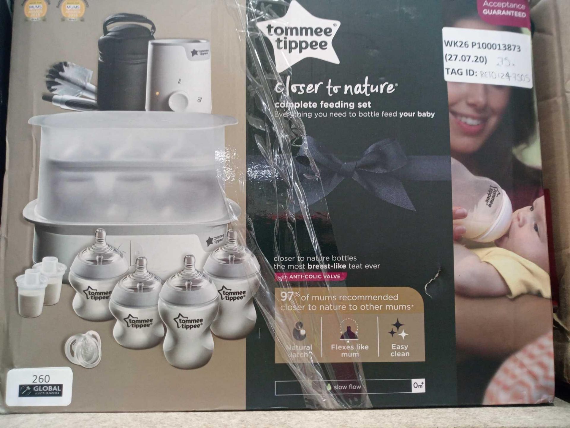 Rrp £75 Boxed Tommee Tippee Complete Feeding Set